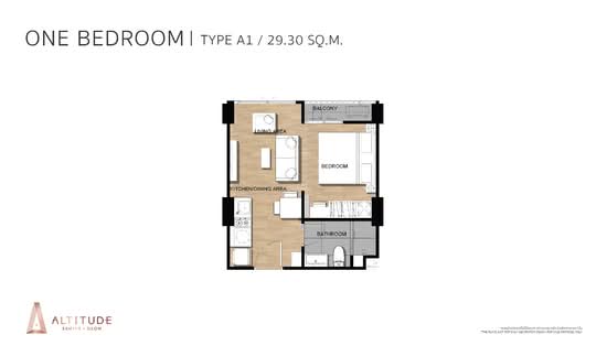 Altitude Samyan-Silom : อัลติจูด สามย่าน-สีลม - Floor Plan