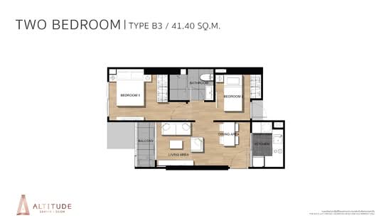 Altitude Samyan-Silom : อัลติจูด สามย่าน-สีลม - Floor Plan