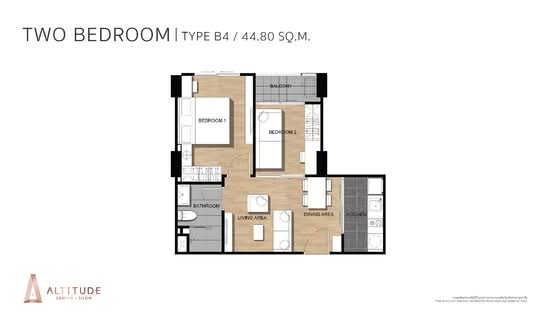 Altitude Samyan-Silom : อัลติจูด สามย่าน-สีลม - Floor Plan