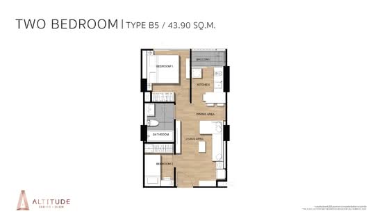Altitude Samyan-Silom : อัลติจูด สามย่าน-สีลม - Floor Plan