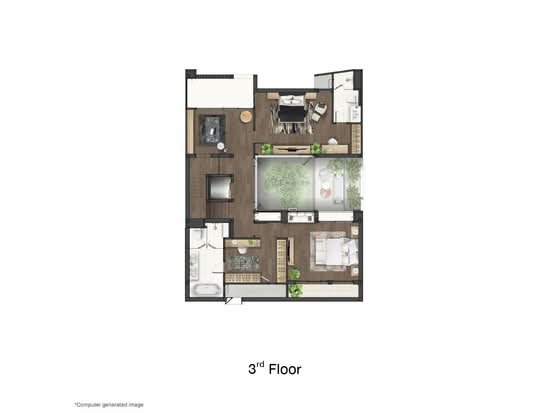 Providence Lane Ekkamai-Ramintra - Floor Plan