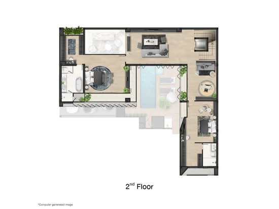 Providence Lane Ekkamai-Ramintra - Floor Plan