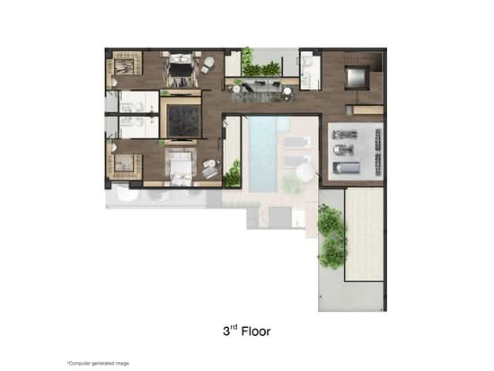 Providence Lane Ekkamai-Ramintra - Floor Plan