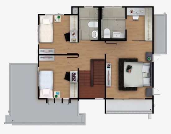 Habitia Panyaintra 2 - Floor Plan