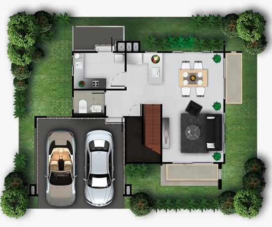 Habitia Panyaintra 2 - Floor Plan