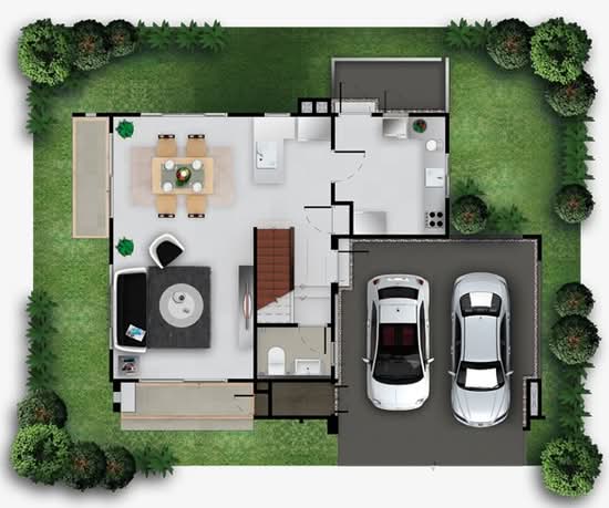 Habitia Panyaintra 2 - Floor Plan
