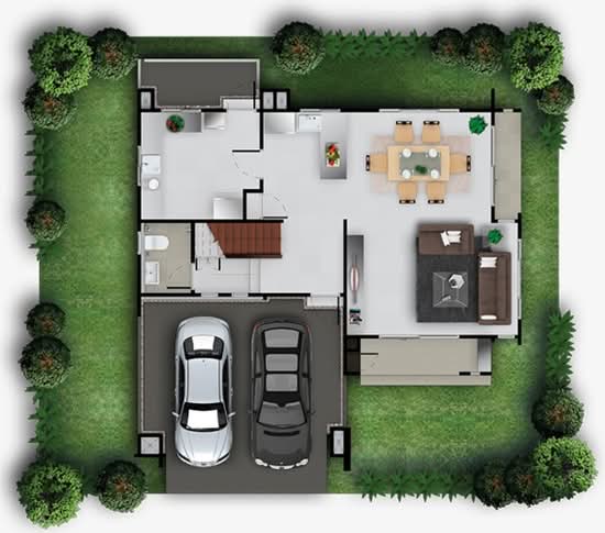 Habitia Panyaintra 2 - Floor Plan