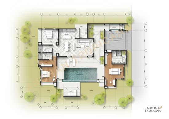 Anchan Tropicana - Floor Plan