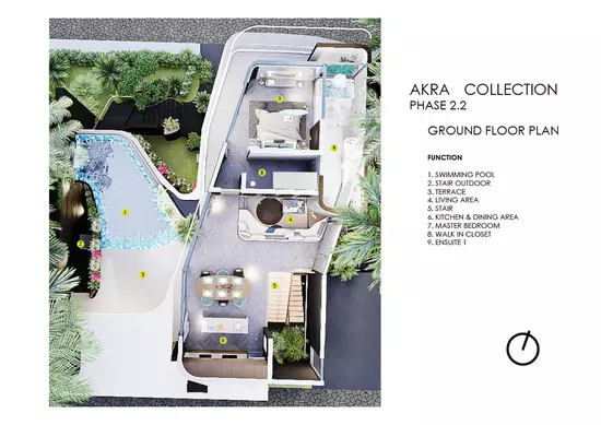 Akra Collection Layan 2 : อัครา คอลเล็คชัน ลายัน 2 - Floor Plan