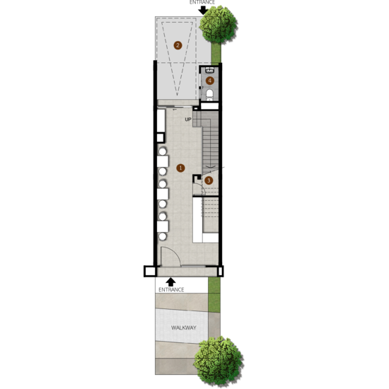 Jaytiya 2 Private Pool Villas Residence : เจติยา 2 ไพรเวท พูล วิลล่า เรสซิเดนซ์ - Floor Plan