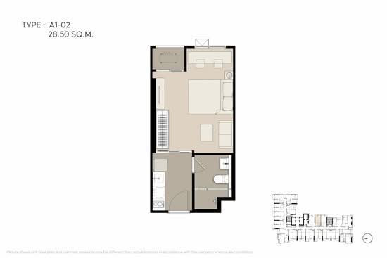 Life Phahon-Ladprao - Floor Plan