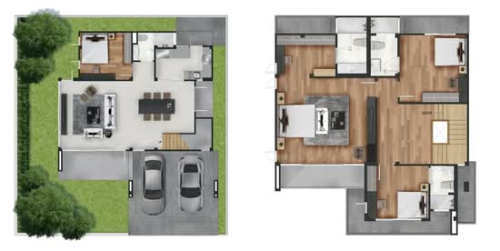 The Eternity Greenwood Rangsit-Wongwaen - Floor Plan