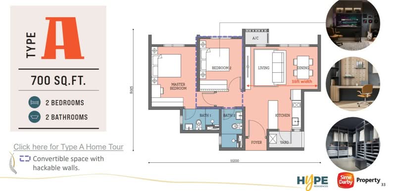 Servis Apartment untuk Dijual di SJ7 : Hype Residences - Sime Darby Property Berhad - PropertyGuru.com.my