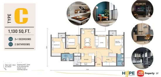 SJ7 : Hype Residences - Floor Plan - iProperty.com.my