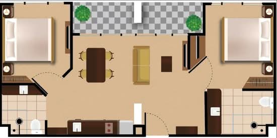 Harmonia City Garden : ฮาร์โมเนีย ซิตี้ การ์เด้น - Floor Plan