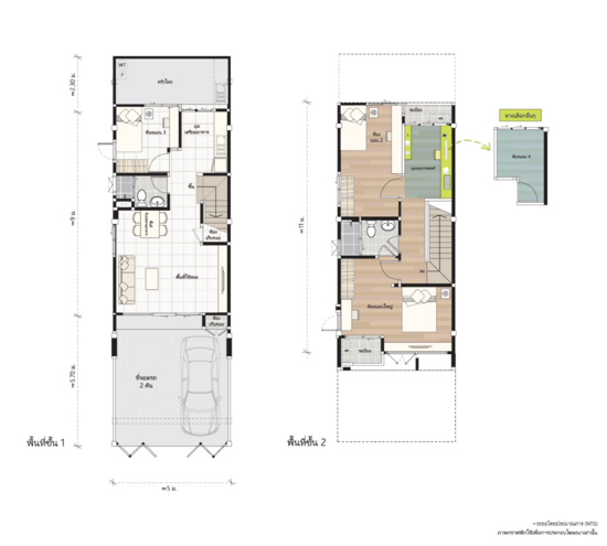 Time Home Romyen - Floor Plan