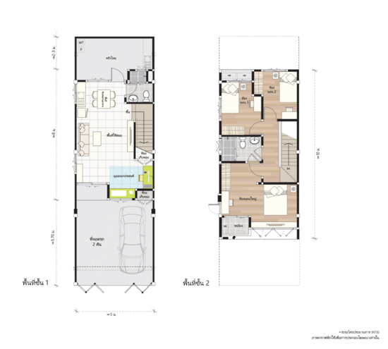 Time Home Romyen - Floor Plan
