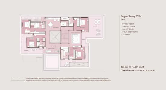 Mulberry Grove The Forestias Villas : มัลเบอร์รี่ โกรฟ เดอะ ฟอเรสเทียส์ วิลล่า - Floor Plan