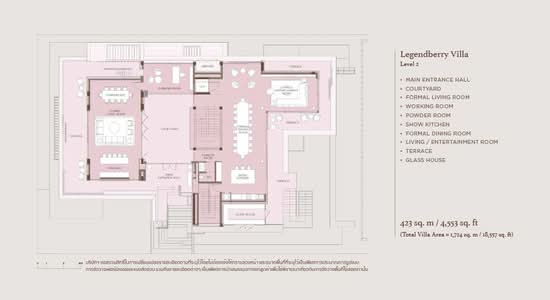 Mulberry Grove The Forestias Villas : มัลเบอร์รี่ โกรฟ เดอะ ฟอเรสเทียส์ วิลล่า - Floor Plan