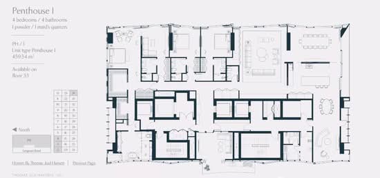 Scope Langsuan - Floor Plan