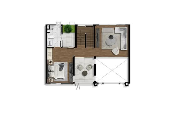 Baan Klang Muang Classe Sukhumvit 77 - Floor Plan