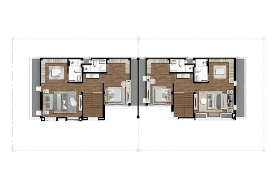 Baan Klang Muang Classe Sukhumvit 77 - Floor Plan