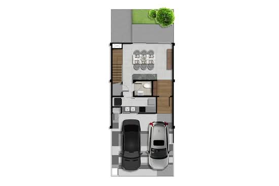 Baan Klang Muang Classe Sukhumvit 77 - Floor Plan
