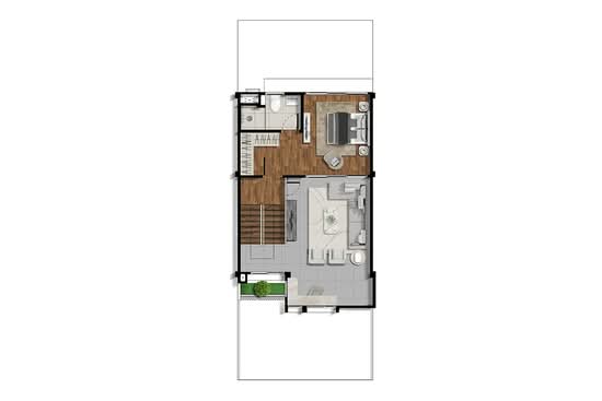 Baan Klang Muang Classe Sukhumvit 77 - Floor Plan