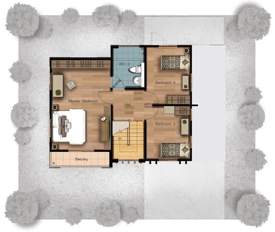 Lanceo Crib Pinklao-Wongwaen : แลนซีโอ คริป ปิ่นเกล้า-วงแหวนฯ (ส้มเกลี้ยง) - Floor Plan