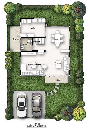 Supalai Ville Krungthep – Pathumthani - Floor Plan