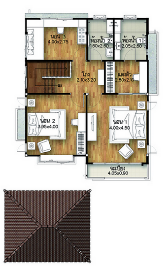 Supalai Ville Krungthep – Pathumthani - Floor Plan