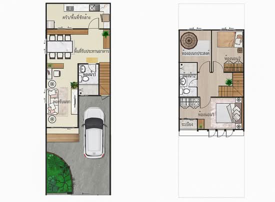 Perfect Zone Rangsit Klong 3 : เพอร์เฟค โซน รังสิต คลอง 3 - Floor Plan