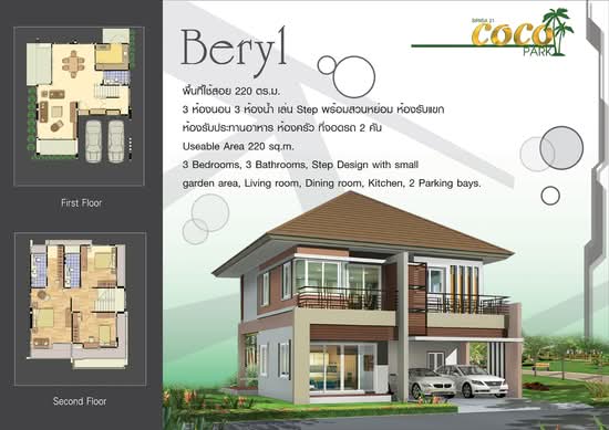 Coco Park Sukhumvit-Rongpo Chonburi - Floor Plan