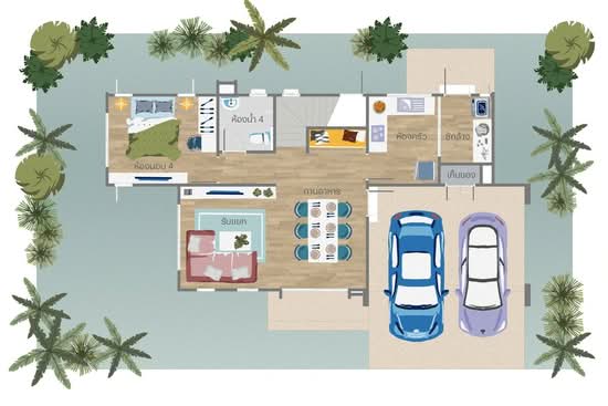 Anasiri Rama 2-Wongwaen - Floor Plan