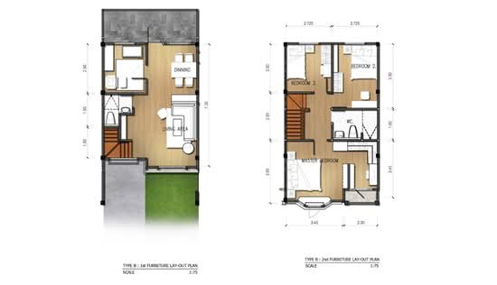 Baan d The Hamilton Chaiyapruek-Wongwaen - Floor Plan