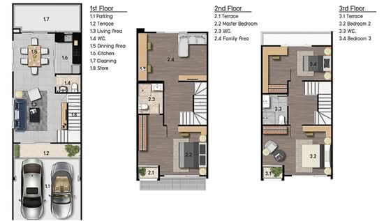 PATIO Ngamwongwan 43 : พาทิโอ งามวงศ์วาน 43 - Floor Plan