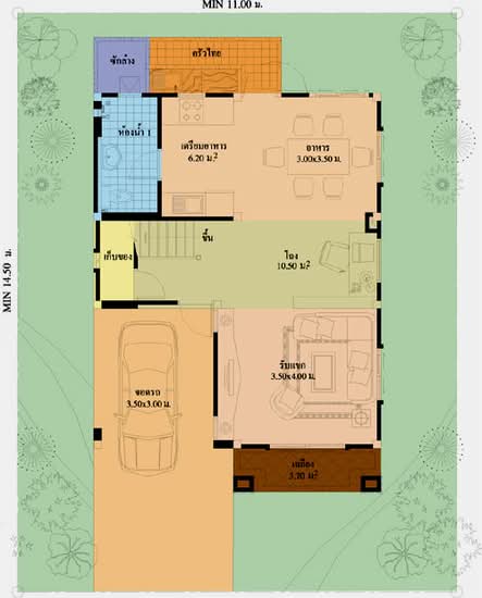 Chuan Chuen Prachauthit-Suksawat : ชวนชื่น ประชาอุทิศ-สุขสวัสดิ์ - Floor Plan