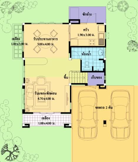 Chuan Chuen Prachauthit-Suksawat : ชวนชื่น ประชาอุทิศ-สุขสวัสดิ์ - Floor Plan