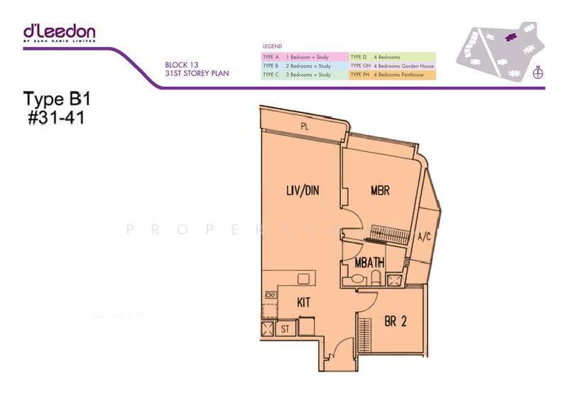 d'Leedon (Former Farrer Court), 13 Leedon Heights, Tanglin / Holland / Bukit Timah, 2 Bedrooms, 786 sqft, Condominium For Sale, by April Tan, 500234377 - 2D - PropertyGuru.com.sg