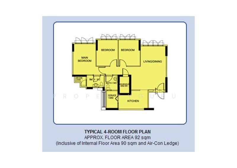 662A Edgedale Plains, 662A Edgedale Plains, Hougang / Punggol / Sengkang, 3 Bedrooms, 990 sqft, HDB Flat For Sale, by Jen Siew, 500130467 - 2D - PropertyGuru.com.sg