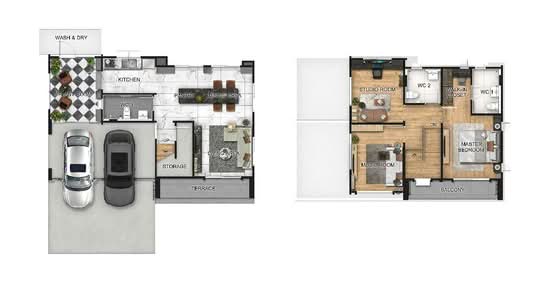 Pave Rangsit-Vibhavadi - Floor Plan