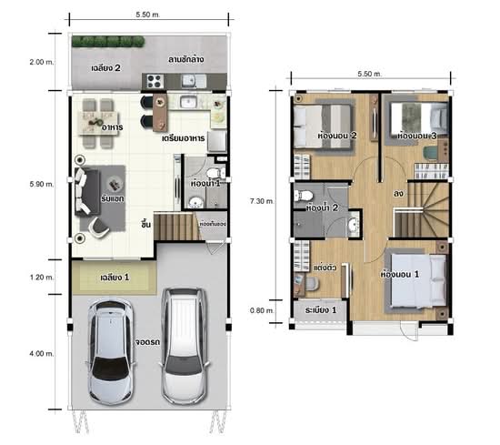 Baan Lumpini Town Park Thakham-Rama 2 - Floor Plan