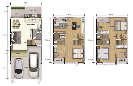 Baan Lumpini Town Park Thakham-Rama 2 - Floor Plan