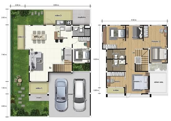 Baan Lumpini Town Park Thakham-Rama 2 - Floor Plan