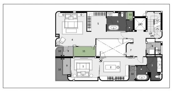 ARQ10 Rama 9-Krungthepkreetha - Floor Plan
