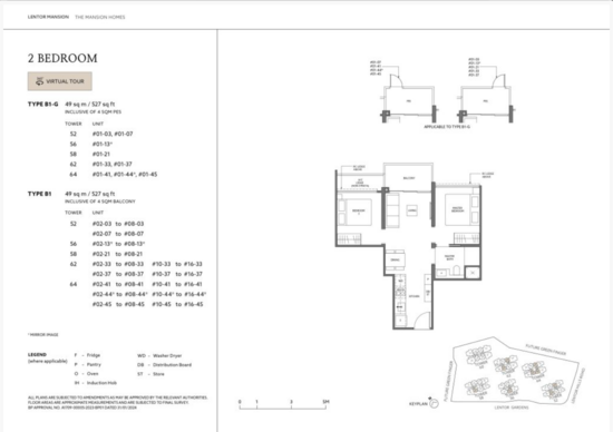 Lentor Mansion - Floor Plan