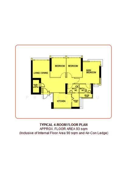 208A Clementi Avenue 6, 208A Clementi Avenue 6, Buona Vista / West Coast / Clementi New Town, 3 Bedrooms, 1,001 sqft, HDB Flat For Sale, by April Liu, 500302004 - 2D - PropertyGuru.com.sg