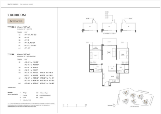 Lentor Mansion - Floor Plan