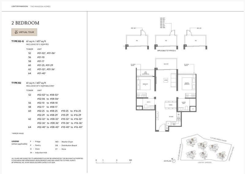 Lentor Mansion, 52 Lentor Gardens, Mandai / Upper Thomson, 2 Bedrooms, 657 sqft, Condominium For Sale, by Shannon Lai, 500250819 - PropertyGuru.com.sg