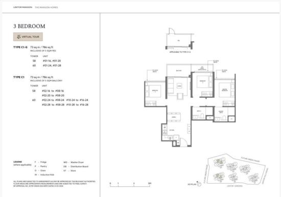 Lentor Mansion - Floor Plan